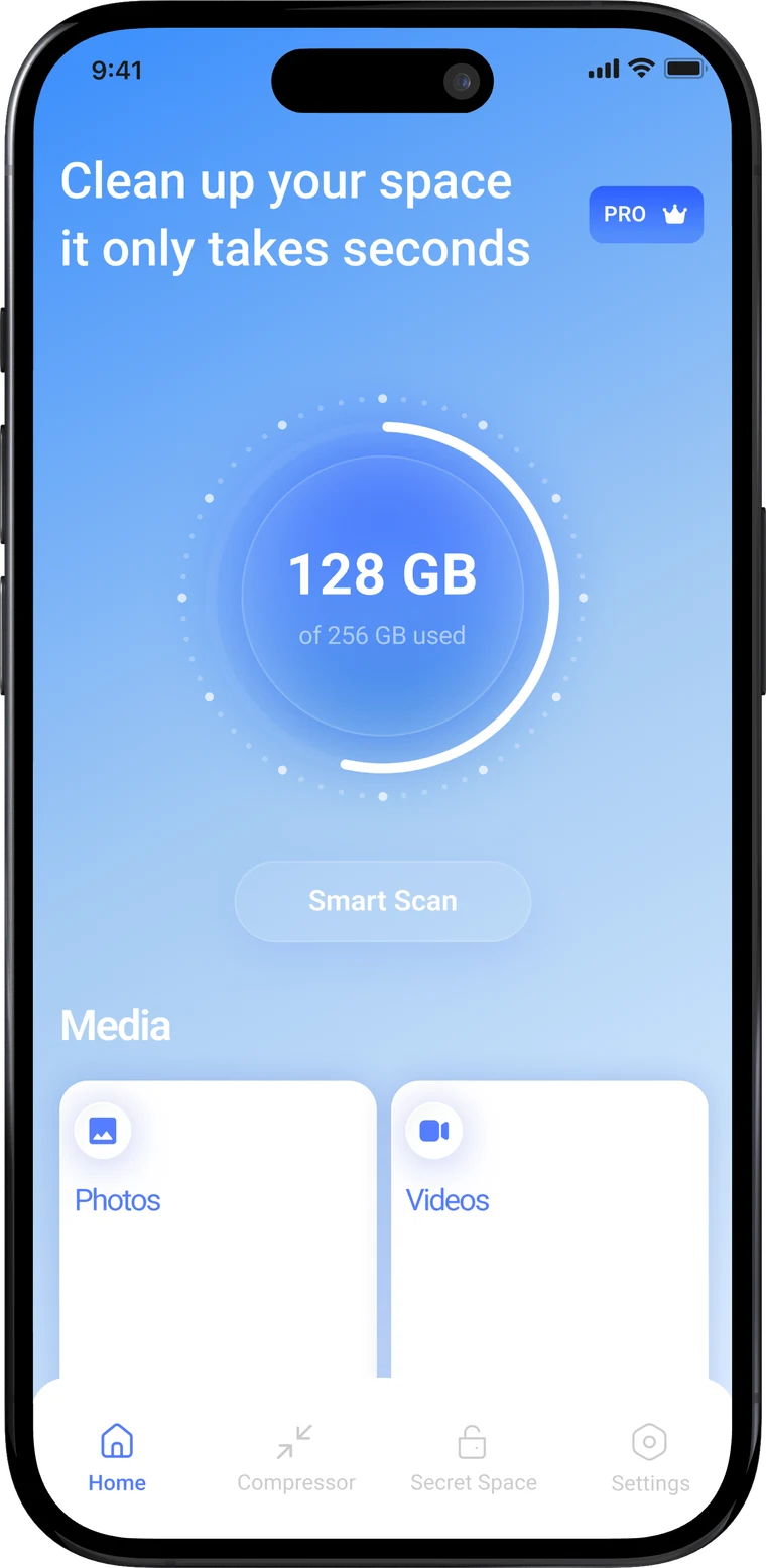 Home screen